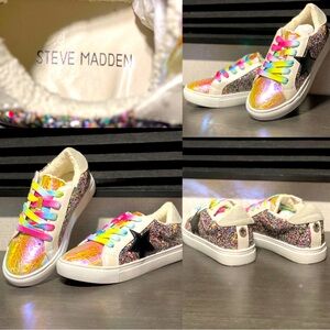 Steve Madden OMBRÉ MULTICOLOR Girls Jrezume Star Sneaker
